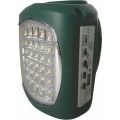 UltraTec Lil Bud Rechargeable Emergency LED Light & Radio (Green)