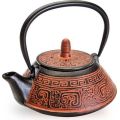 Ibili Oriental Cast Iron Tetsubin Teapot with Infuser - India (800ml)