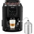 Krups Essential Bean to Cup Full Auto Espresso Maker (Black / Silver)