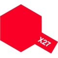 Tamiya X-27 Enamel Paint (Clear Red)