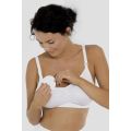 Carriwell Cotton Washable Breast Pads (6 Pack)(White)