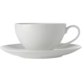 Maxwell & Williams White Basics Coupe Breakfast Cup & Saucer (400ml)