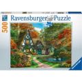 Ravensburger Cottage In Autumn Jigsaw Puzzle (500 Pieces)