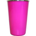 Leisure Quip Stainless Steel Tumbler with Rolled Edge (330ml) (Cherise Pink)
