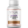 Solal Vitamin D3 1000 IU - Natural Immune Support (60 Capsules)