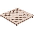 Wooden.City Wooden 2-in-1 Boardgame - Chess/Checkers