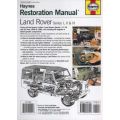 Land Rover Series I, II and III Restoration Manual (Hardcover, New edition)