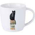 Maxwell and Williams Feline Friends Mug (400ml) (Well Read Cat)
