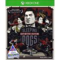 Sleeping Dogs - Definitive Edition (XBox One, Blu-ray disc)