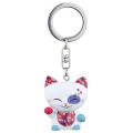 Mani The Lucky Cat Dots Keychain