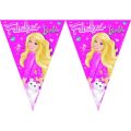Barbie Sparkle - Triangle Flag Banner