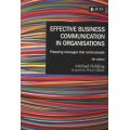 Effective Business Communication In Organisations - Preparing Messages That Communicate (Paperback,