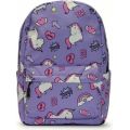 Kids Backpack (Unicorns | Light Purple)
