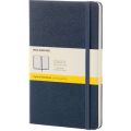 Moleskine Sapphire Blue Large Squared Notebook Hard (Paperback)