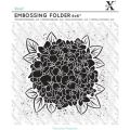 Xcut Embossing Folder Full Bloom Hydrangea (6x6)
