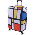 Marco Stretch Luggage Cover (28 inch)(Checkered)