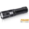 Fenix PD40RV2 1600 Lumen Rechargeable Flashlight (Black)