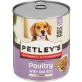 Petleys Poultry with Ostrich Terrine Wet Dog Food (775g)(6-Pack) - Dog Food - Terrine