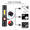 Rechargeable LED Cob and Torch - 2 Pack Combo
