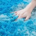 Light fluffy shaggy Rug/Carpet 150X200CM - TURQUIES RAINBOW
