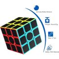 Smooth Carbon Fiber Speed Magic Cube 3x3x3