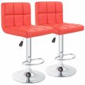 Bar Stools / Kitchen Counter Breakfast Swivel Chairs - 2 Pack