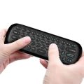 Stylish Universal Air Remote Control Air Mouse Remote with Blacklight for TV Box or TV Black