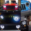 7 Inch LED Headlight For Jeep Wrangler Off-Road - Set Of 2