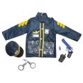 Policeman-Police Officer Uniform Costume with Hat and Accessories