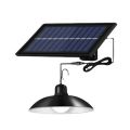 Solar LED Indoor and Outdoor Light with Panel and Long Wire and Remote