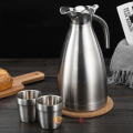2L Vacuum Stainless Steel Thermos Flask- Silver
