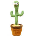 Kids 2-in-1 Dancing and Singing Cactus Plush Toy