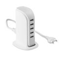 20W 5 USB Power Adapter Charger Socket Charging Dock for Smartphones Tablets