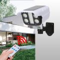 Solar Sensor Security Light & Dummy Camera with Remote