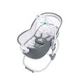 Safety Cradle Bed Newborn System Multifunctional Baby Crib Cot 6 in 1 -Grey