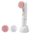2-in -1 Pink Sonic Facial Cleansing Brush