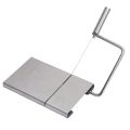 Cheese slicer with comfortable grip steel