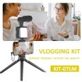 Vlogging Kit with Tripod LED Video Light & Phone Holder