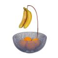 Berlinger Haus 29cm Fruit Basket with Banana Holder - Moonlight Collection (DISPLAY MODEL)