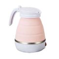 Portable Silicone Collapsible Travel Electric Kettle- Pink (Display Item)