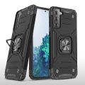 Military Grade Rugged Cover Heavy Duty Samsung S22 Cases with Metal Ring Kickstand