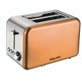 Totally Home 2 Slice Rectangle Electric Toaster