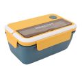 1400ML Multi-Compartment Bento Lunch Box Large Capacity BPA Free Lunch Box