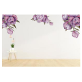 Peony Flowers Wall Vinyl Stickers - Pack of 3 - Wall Art - Vinyl Stickers - For Office or Living Spa