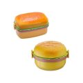 2-Pack Burger Design Lunch Box