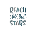 Reach ForThe Stars - Kids Room Wall Vinyl