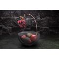 Berlinger Haus 29cm Fruit Basket with Banana Holder - Black Rose Collection (SKEWED)