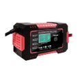 12V Car Intelligent Pulse Repair Battery Charger with LCD Screen Display