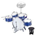 Children Kids Toy Jazz Drum Play Set - Blue