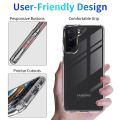 Samsung Galaxy S21+Clear Shock Resistant Armor Cover Body Protection Case S21 Plus
